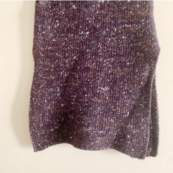 WILFRED Aritzia Durandal Marl Sleeveless Mock Neck Wool Silk Merino Sweater - Picture 3 of 11